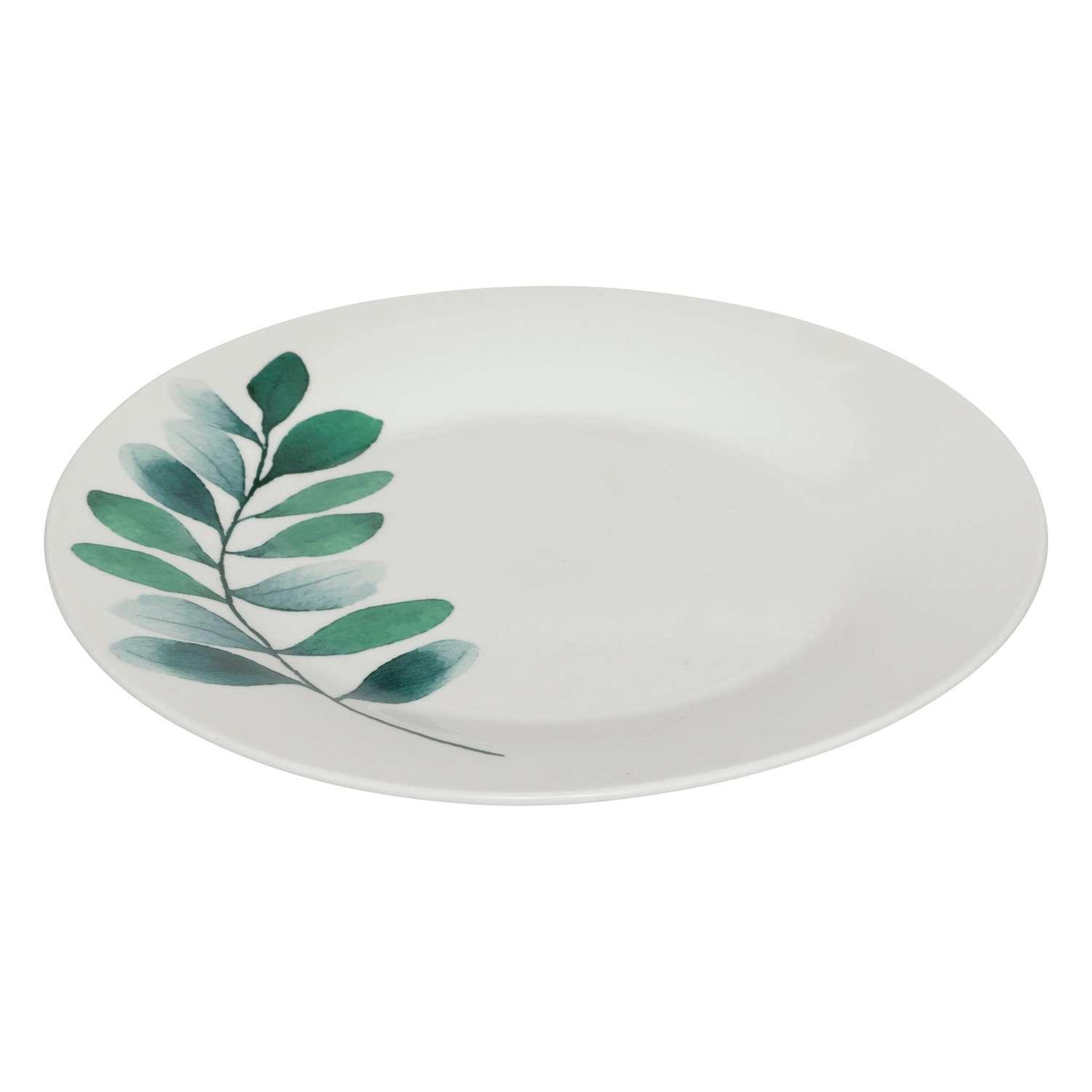 Voir la diapositive 3 : SECRET DE GOURMET Service vaisselle 18 pièces vegetal - vert