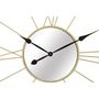 Voir la diapositive 4 : Paris Prix Horloge Murale Avec Miroir  Glam Stick  80cm Or
