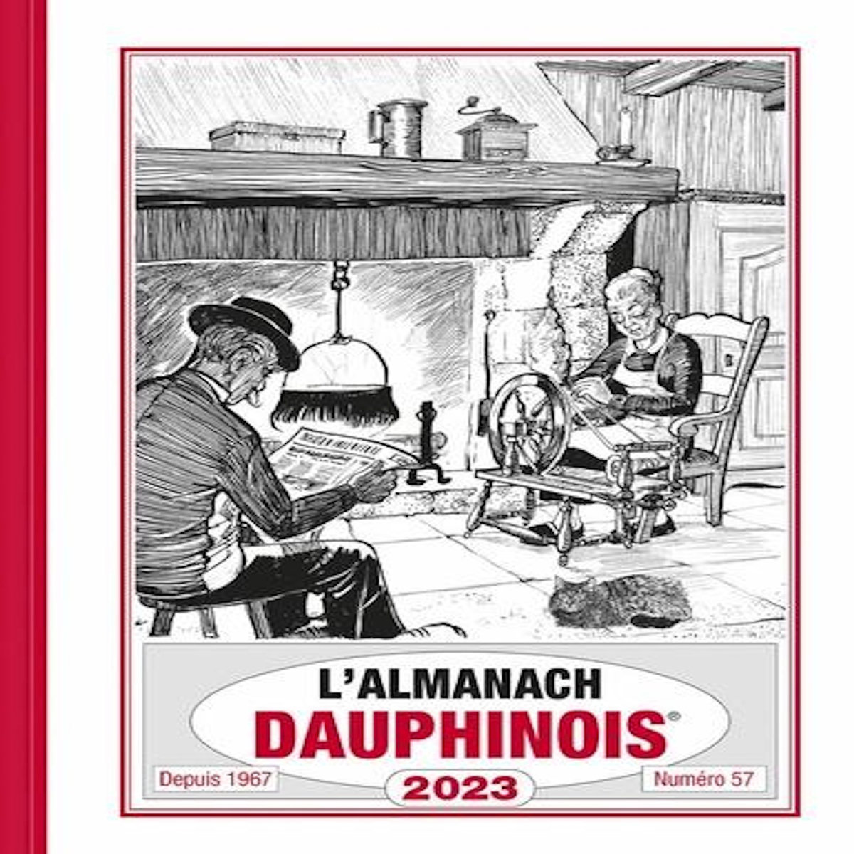 L'ALMANACH DAUPHINOIS. EDITION 2023, Rosset Michel