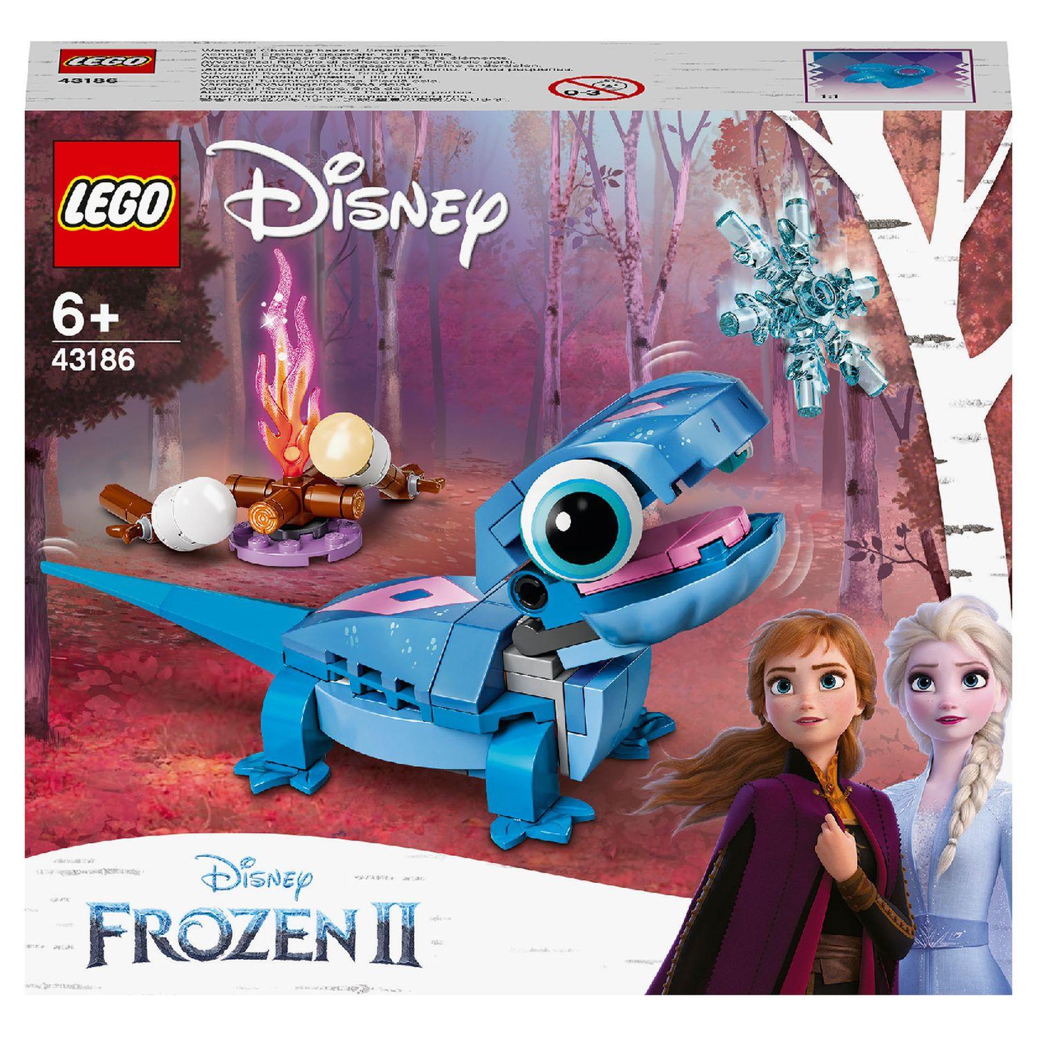 Voir la diapositive 1 : LEGO Disney Princess 43186 La Reine des neiges 2 Bruni la salamandre