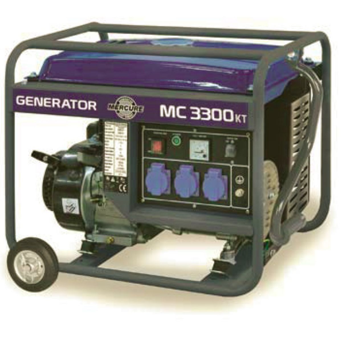 MECAFER Groupe électrogène + kit transport MC3300KT 3000W