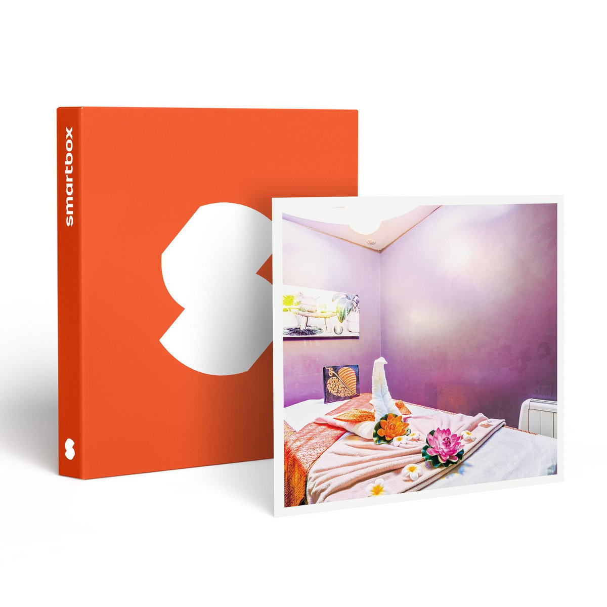 Smartbox 1h de massage avec gommage de 30 min et accès à l'espace bien-être pour 1 personne - Coffret Cadeau Bien-être