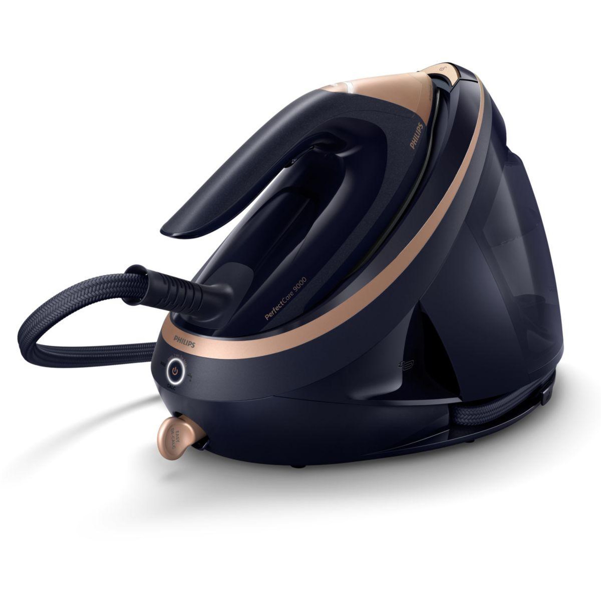 Voir la diapositive 2 : Philips Centrale vapeur psg9030/20 noir et rose doré 1,8l