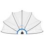 Voir la diapositive 4 : VIDAXL Dome de piscine 440 x 220 cm