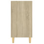 Voir la diapositive 5 : VIDAXL Buffet chene sonoma 103,5x35x70 cm bois d'ingenierie