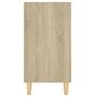 Voir la diapositive 5 : VIDAXL Buffet chene sonoma 103,5x35x70 cm bois d'ingenierie