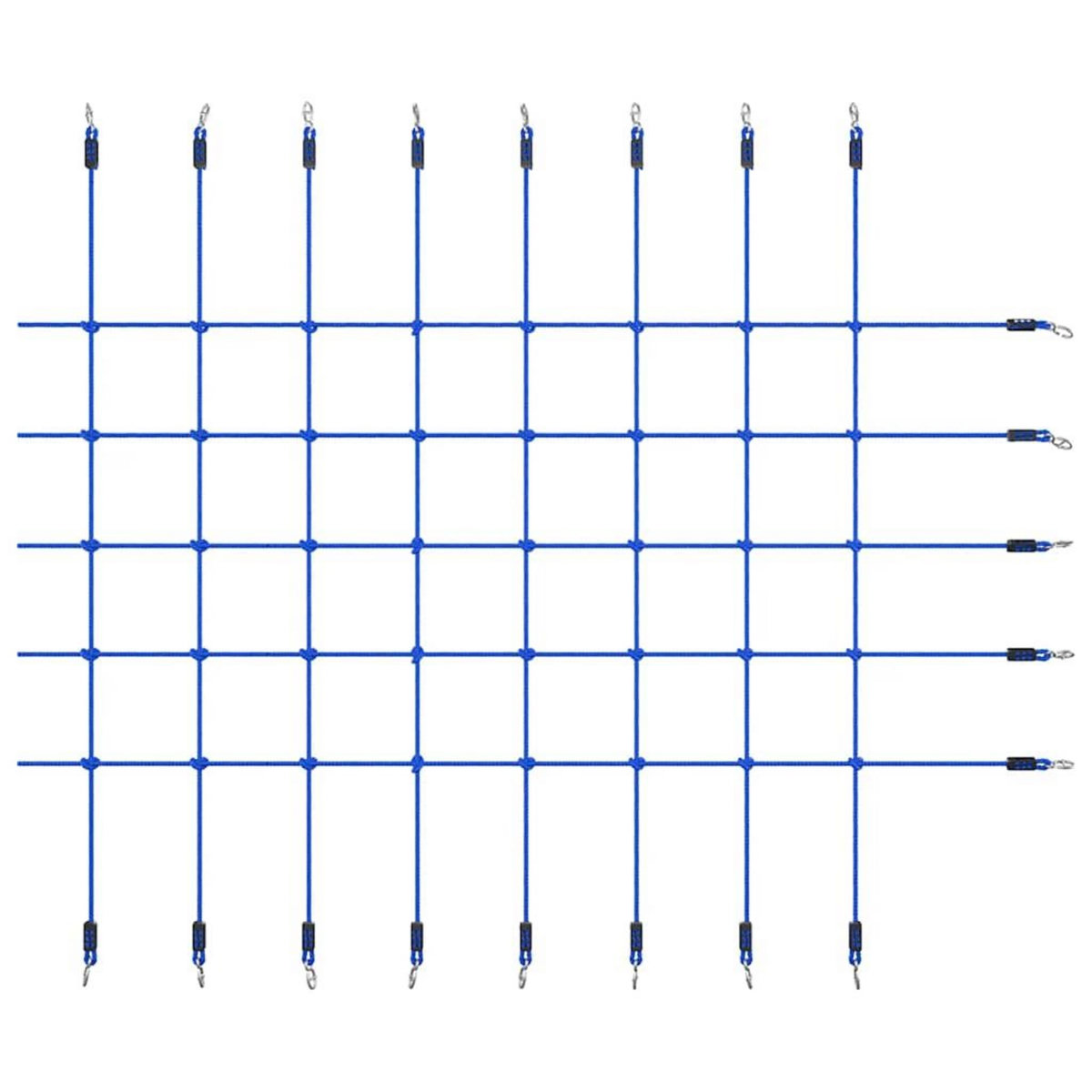 VIDAXL Filet d'escalade 200x150 cm Bleu