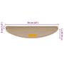 Voir la diapositive 6 : VIDAXL Tapis d'escalier autocollants 15 pcs 56x17x3 cm Beige clair