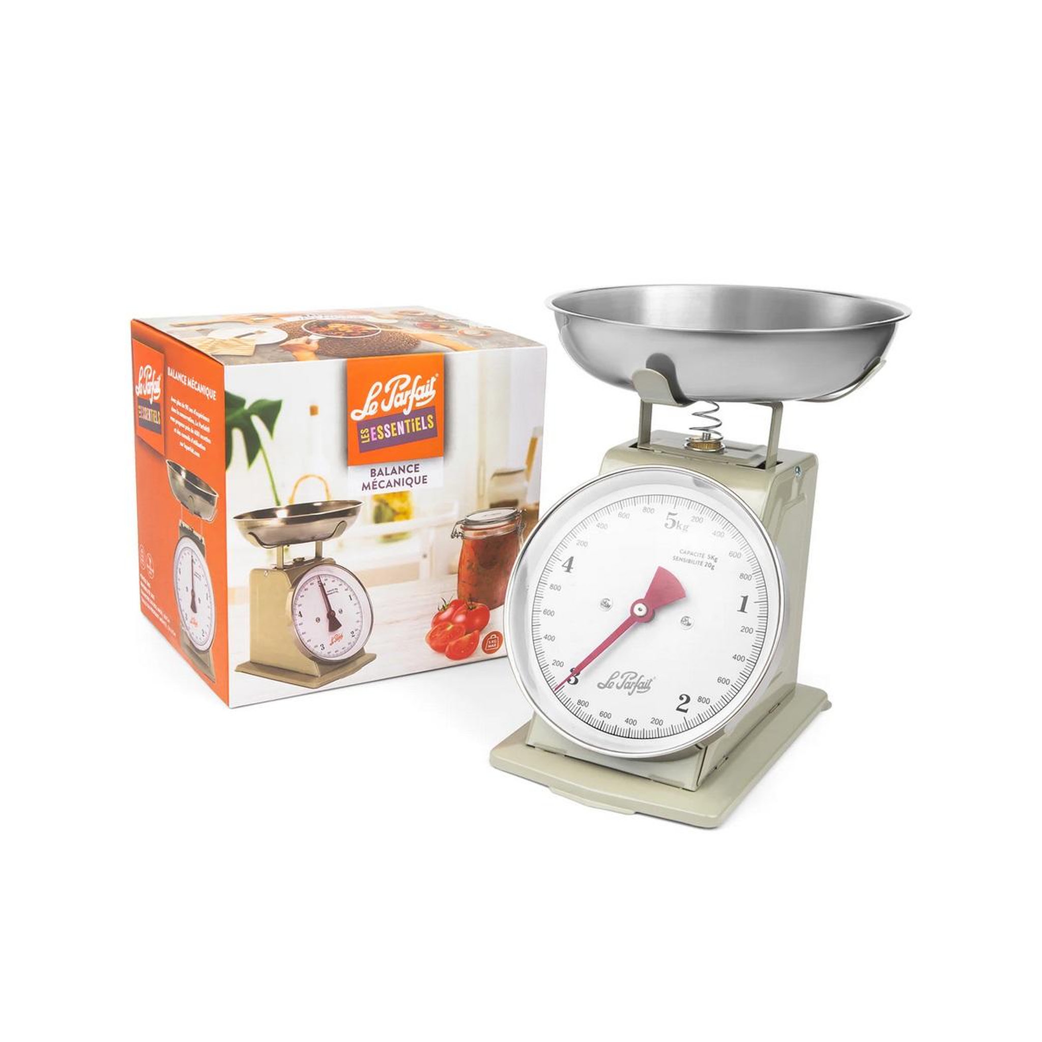 Voir la diapositive 2 : Le parfait Balance de cuisine mécanique 5kg/20g - 44540b3