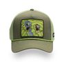 Voir la diapositive 2 : CAPSLAB Casquette trucker premium en sergé de coton Rick & Morty Cordelette