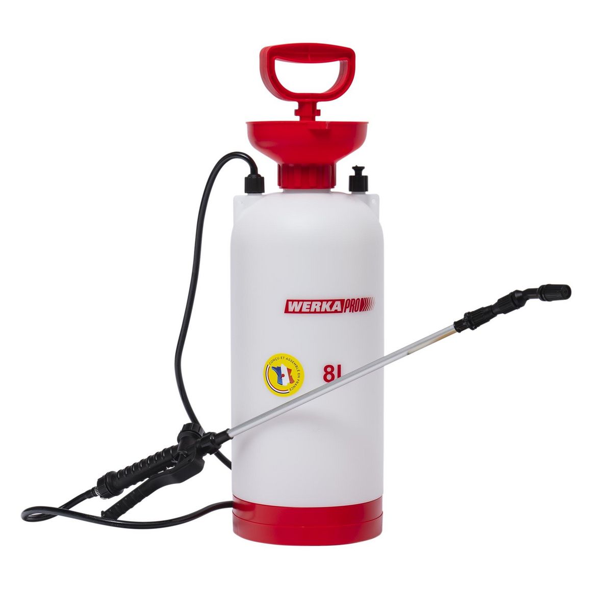 WERKAPRO Pulvérisateur 8 litres WERKA PRO pour produits agressifs
