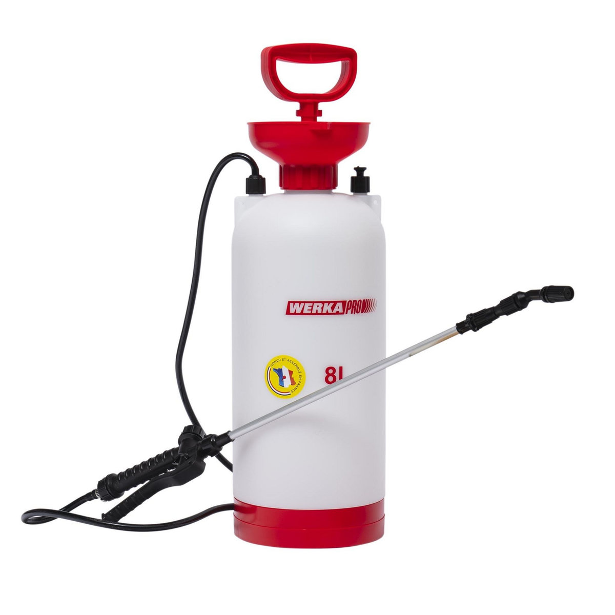 WERKAPRO Pulvérisateur 8 litres WERKA PRO pour produits agressifs