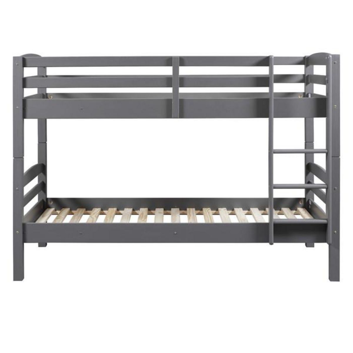 Paris Prix Lit Superposé en Bois  Marius  90x200cm Gris