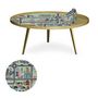 Voir la diapositive 3 : Paris Prix Table Basse à Rebord 1 Cover  City  90cm Or
