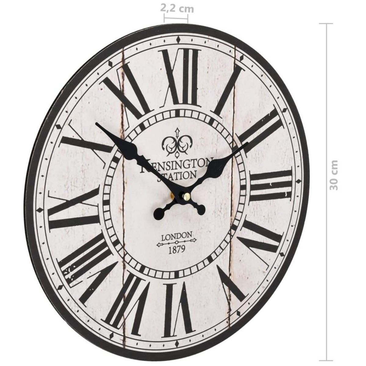 VIDAXL Horloge murale vintage Londres 30 cm