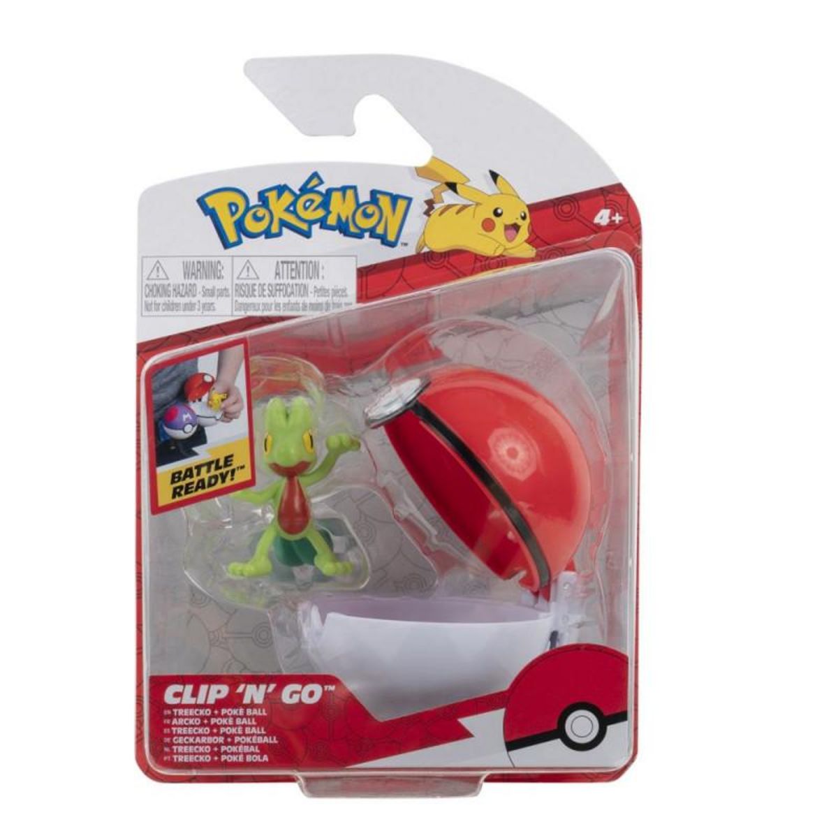 Pokemon Figurine et Poké ball Pokémon Clip N Go Modèle aléatoire