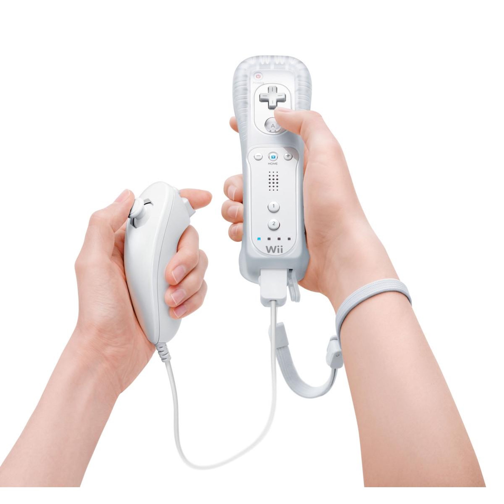 Voir la diapositive 3 : NINTENDO Nintendo Nunchuk Blanc Spéciale Nintendo Wii U, Wii