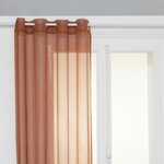 ATMOSPHERA Rideau Voilage  Moly  135x240cm Terracotta