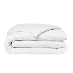Today Housse de couette 2 places - 100% coton BIO. Coloris disponibles : Bleu, Blanc, Vert, Marron, Gris