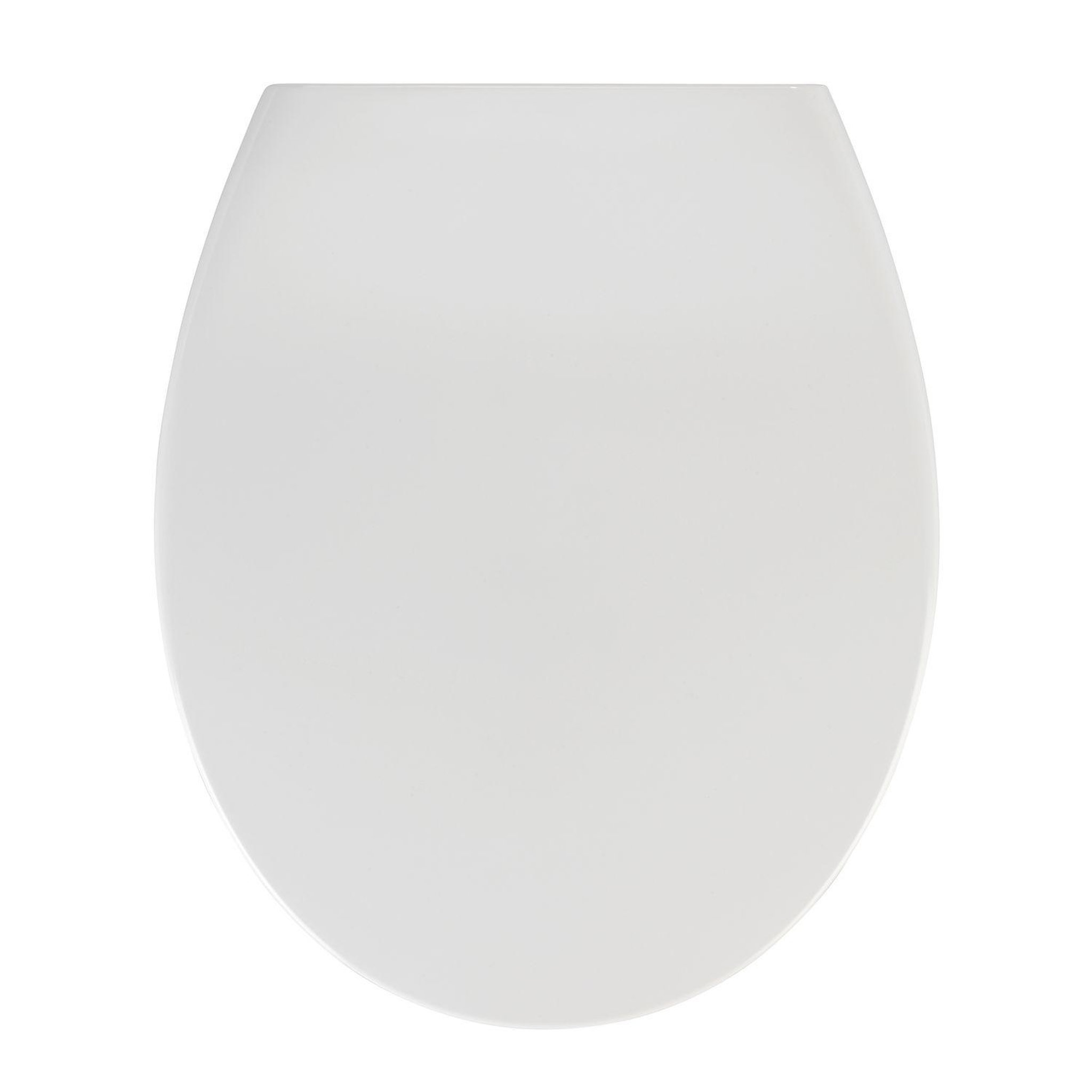 Wenko Abattant WC Easy-Close - Abaissement automatique - Duroplast. Coloris disponibles : Gris
