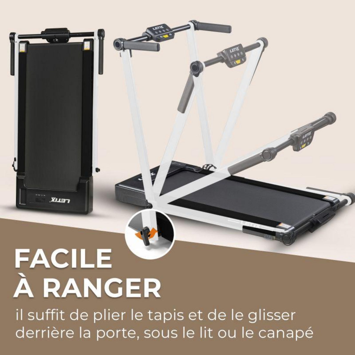 SPARRAW Tapis de course Pliable Pro - 12 KM/H- 1500W -12 programmes