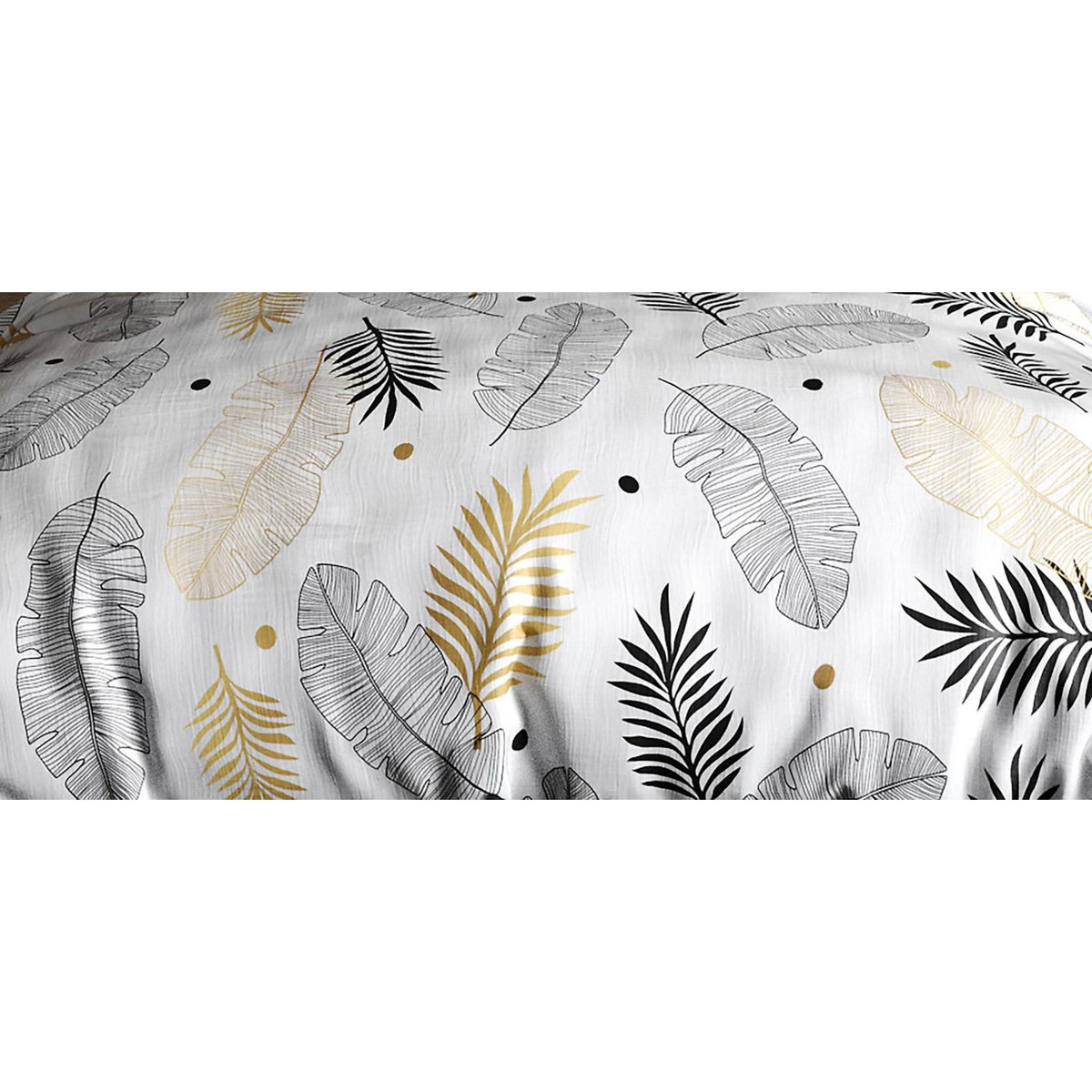 ATELIER DU COTON Parure housse de couette 100% coton 57fils envole