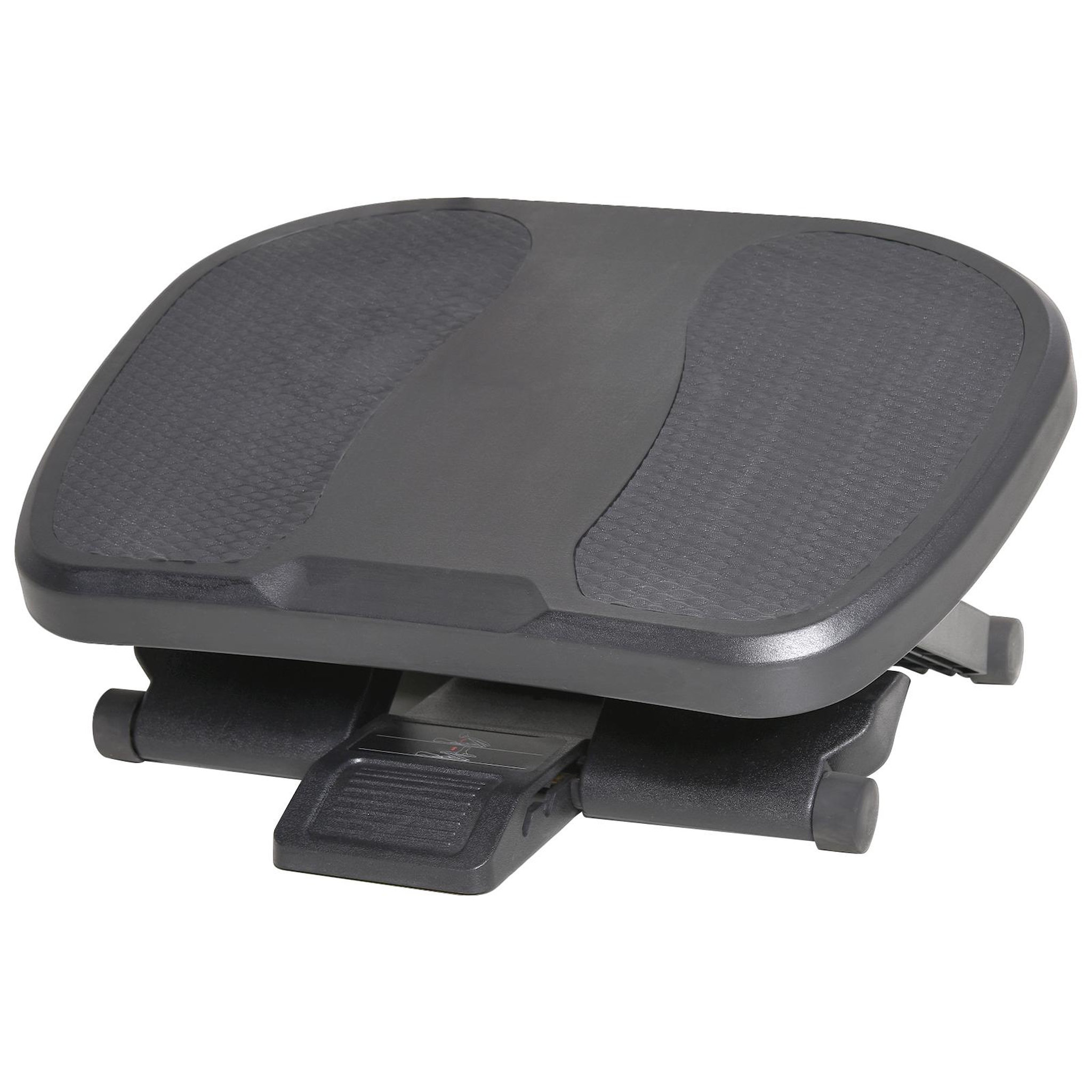 HOMCOM HOMCOM Repose-pied ergonomique de bureau hauteur et inclinaison réglables 45L x 34l cm gris