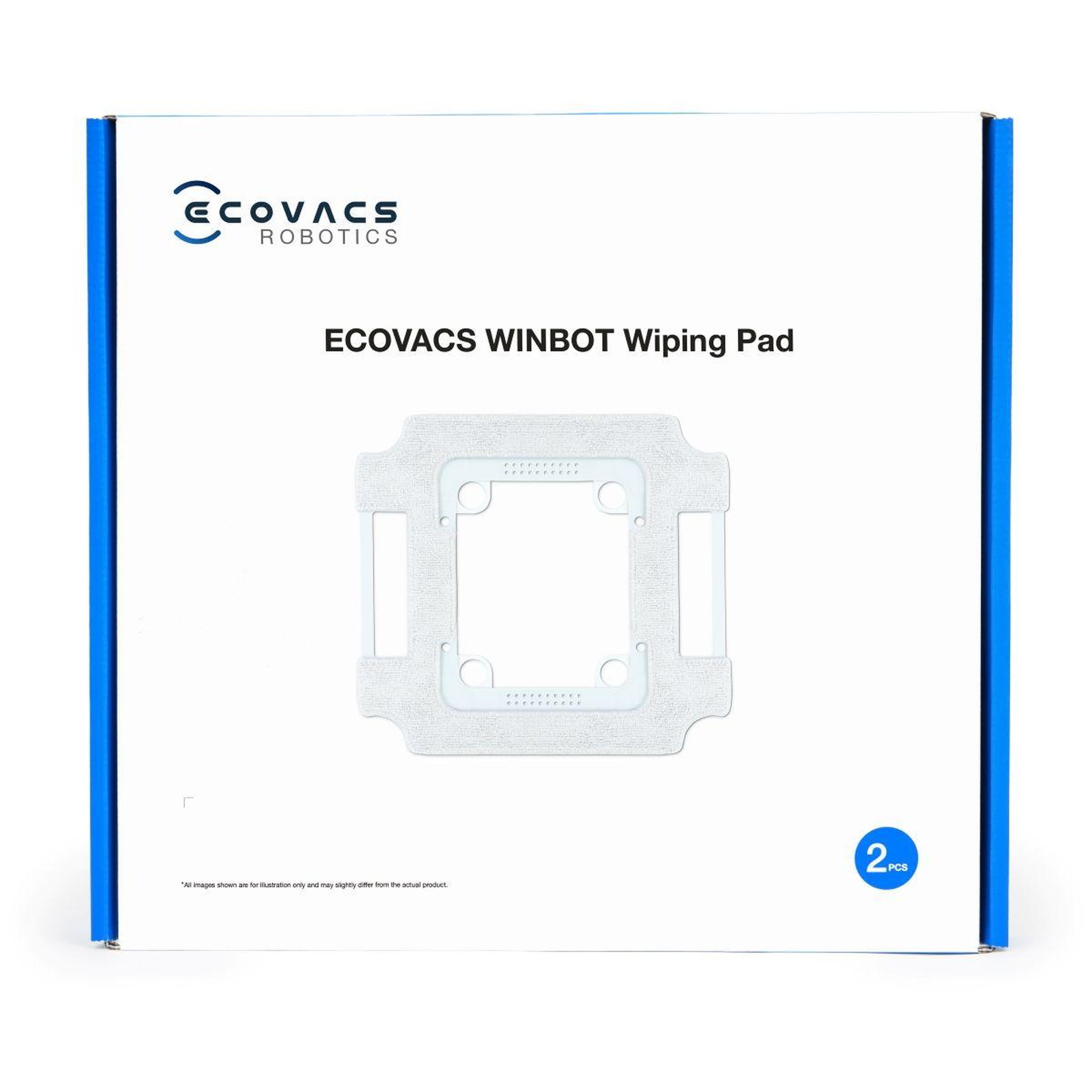 ECOVACS Lingettes et serpillères avec support pour w3 omni x2