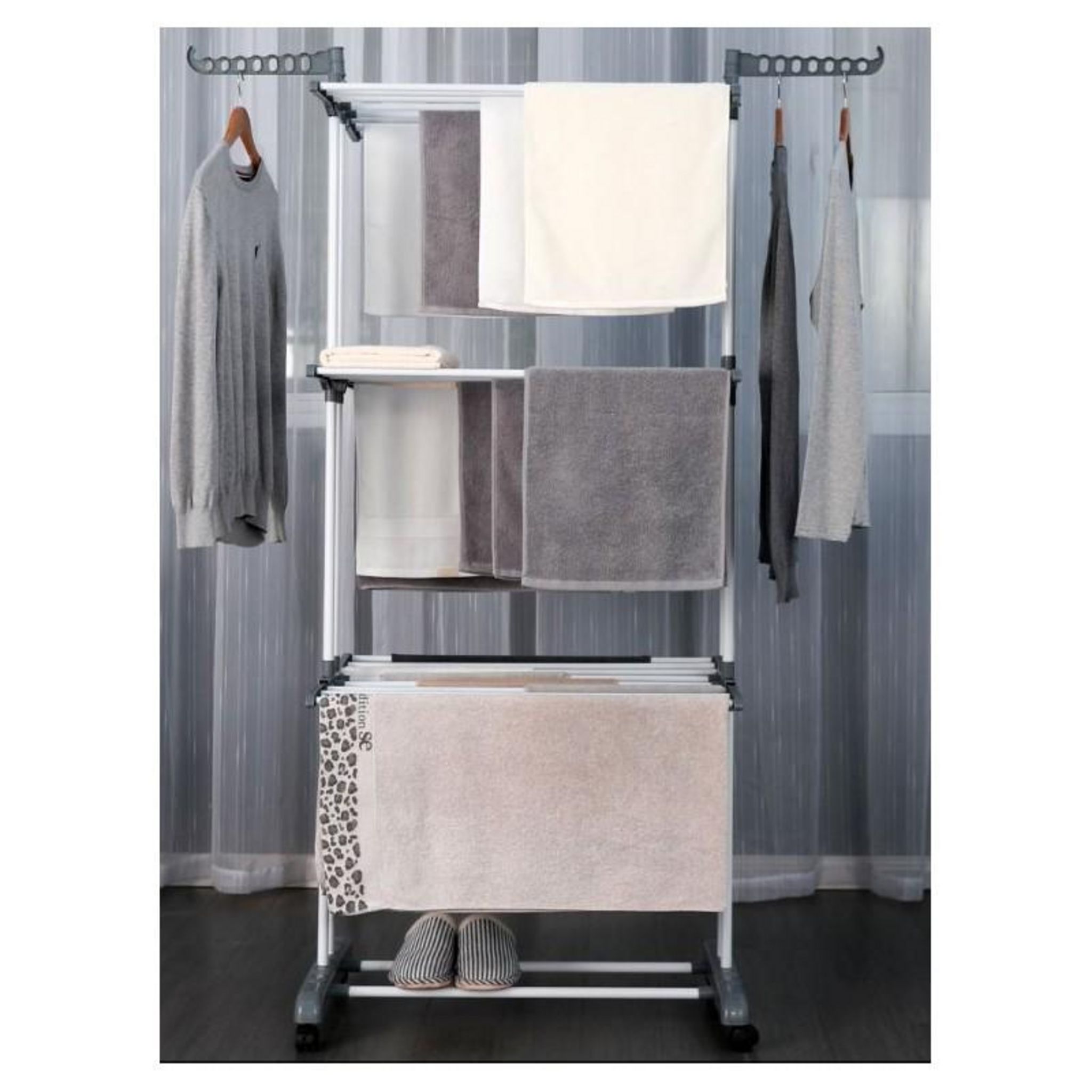 GARNIER Etendoir 20 Mètres D'étendage En Inox Ex20