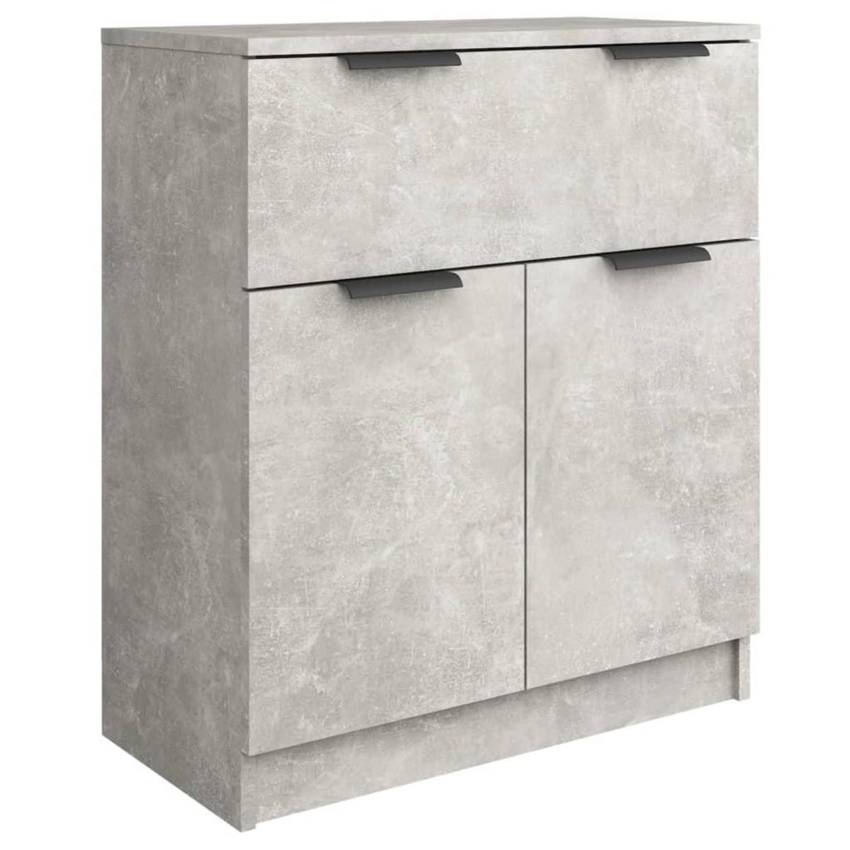VIDAXL Buffet Gris beton 60x30x70 cm Bois d'ingenierie