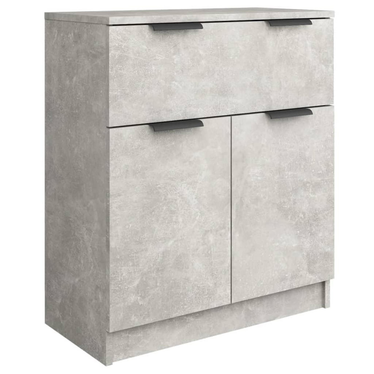VIDAXL Buffet Gris beton 60x30x70 cm Bois d'ingenierie