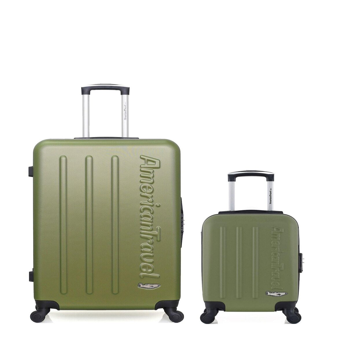 AMERICAN TRAVEL AMERICAN TRAVEL - LOT DE 2 - Valises grand format et cabine XXS BRONX