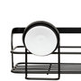 Voir la diapositive 2 : FIVE Étagère de Douche à Ventouses  Venterra  25cm Noir