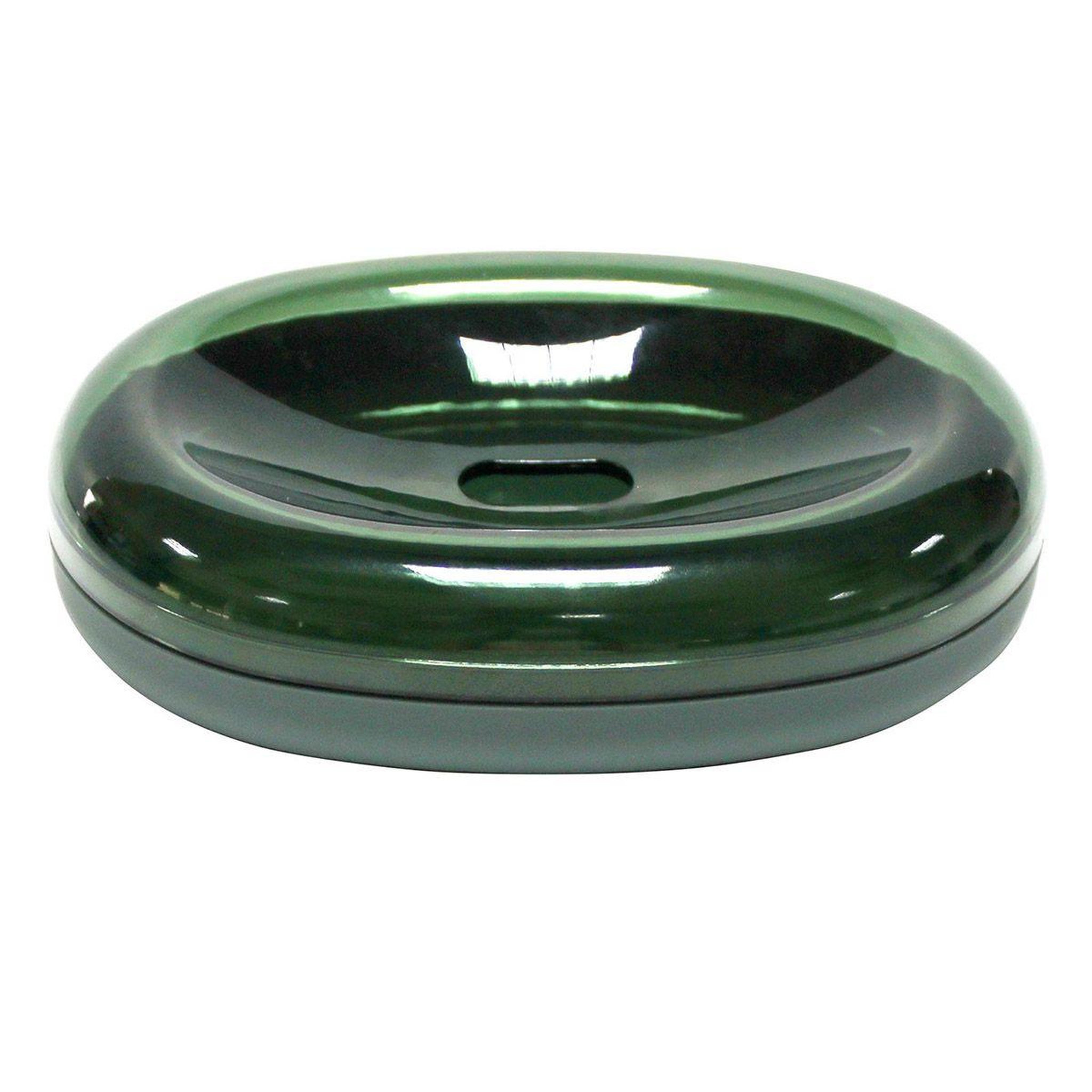 Douceur d'Intérieur Porte savon  equatorial  12cm kaki