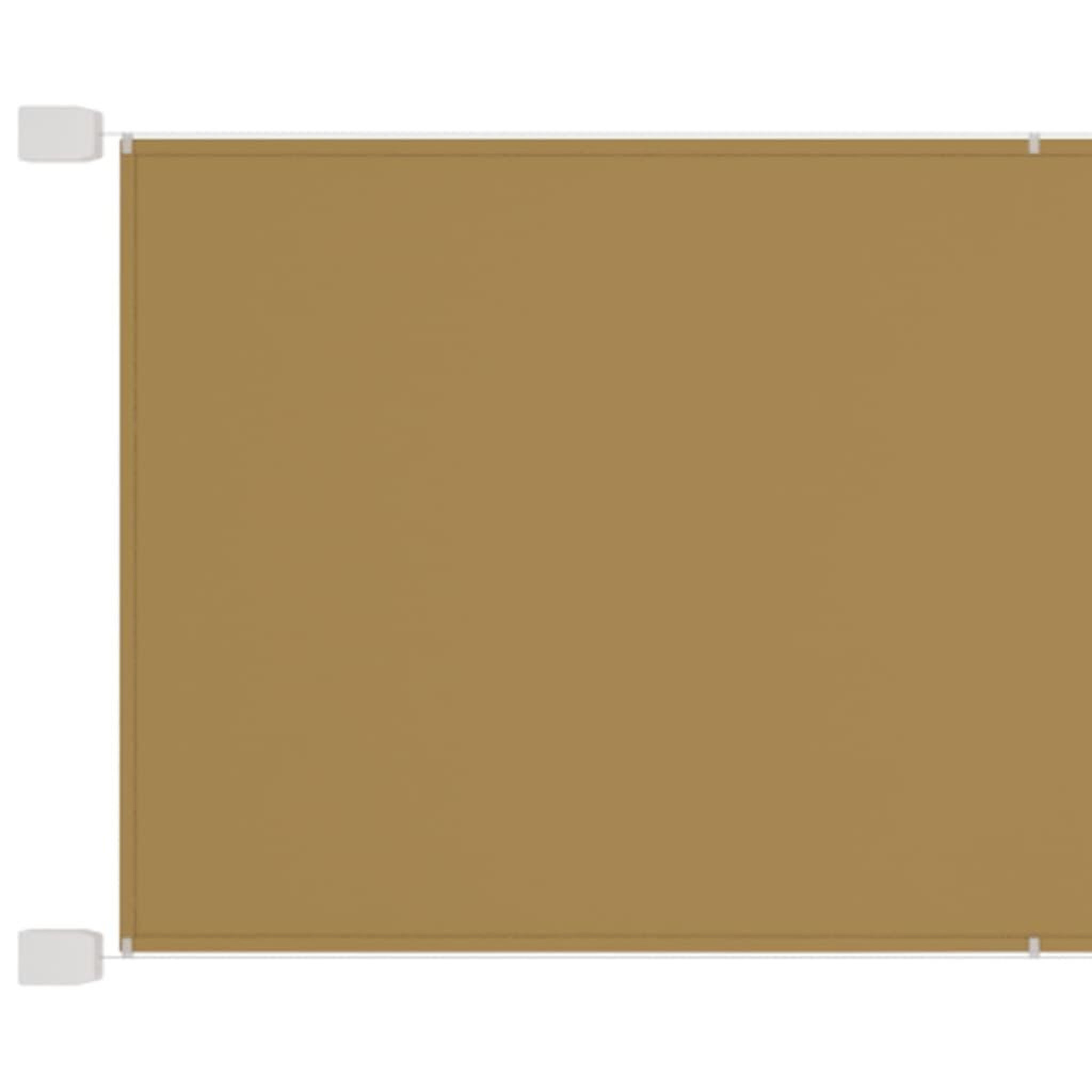 Voir la diapositive 2 : VIDAXL Auvent vertical Beige 140x420 cm Tissu oxford