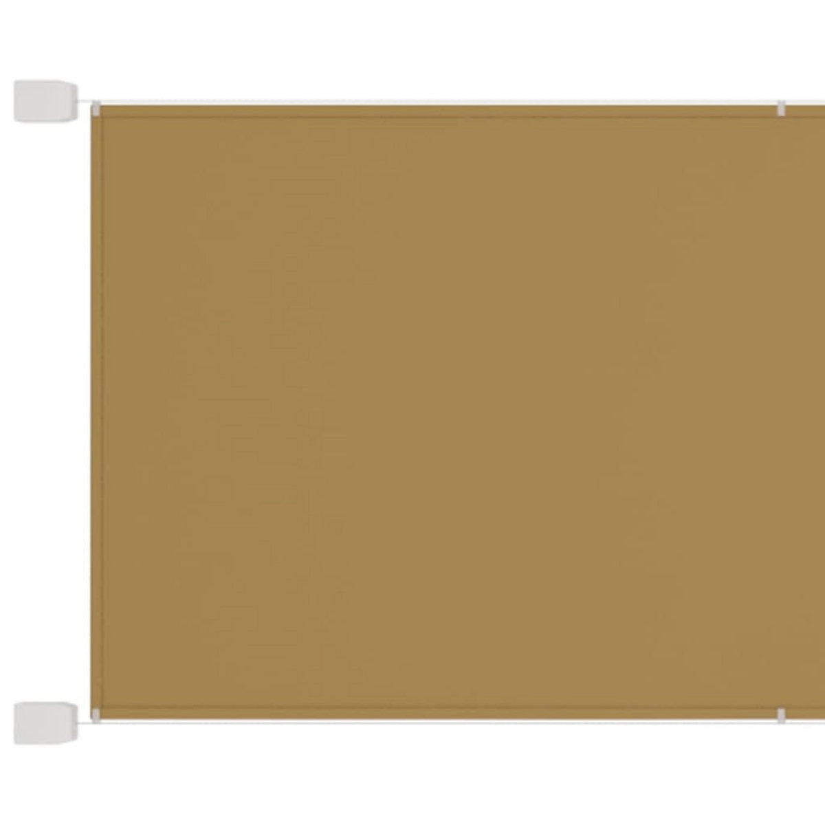 VIDAXL Auvent vertical Beige 140x420 cm Tissu oxford