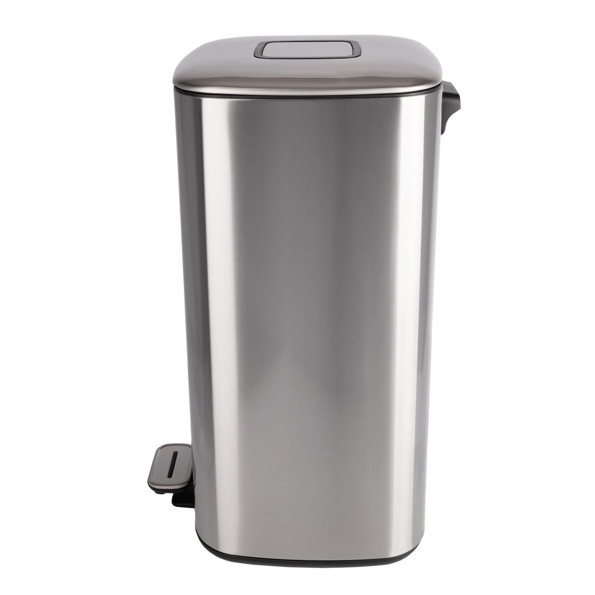 HAILO Poubelle à pédale 32L Cube Inox