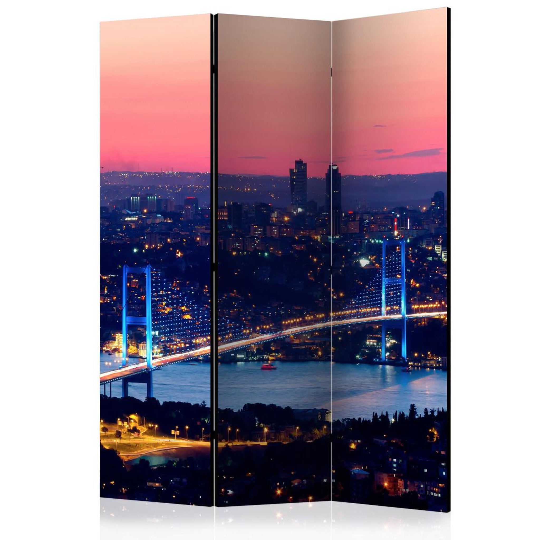 Paris Prix Paravent 3 volets  bosphorus bridge  135x172cm