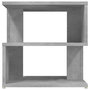 Voir la diapositive 4 : VIDAXL Table d'appoint Gris beton 40x40x40 cm Agglomere