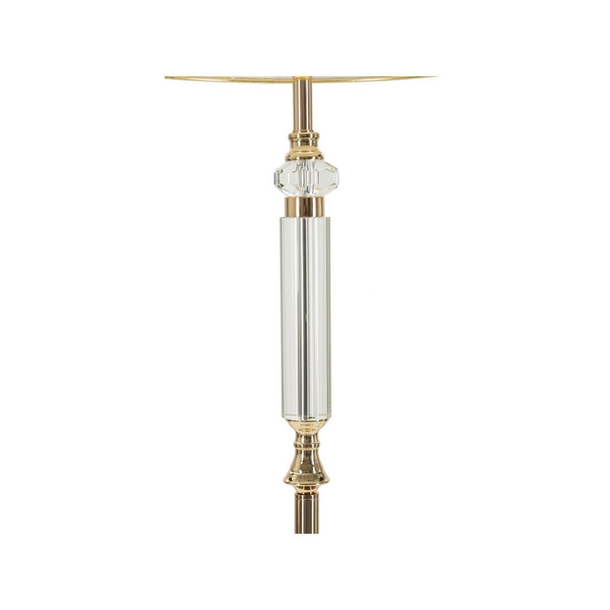 Voir la diapositive 3 : Paris Prix Lampadaire design en métal  praga  165cm or