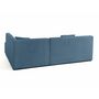 Voir la diapositive 4 : LISA DESIGN Onyx - canapé modulable d'angle droit - 5 places - en velours côtelé
