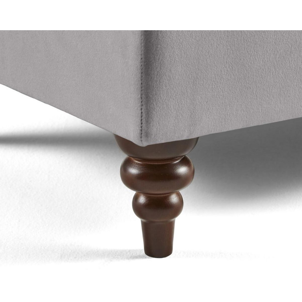 BEST MOBILIER Flamingo - canapé droit 2 places en velours