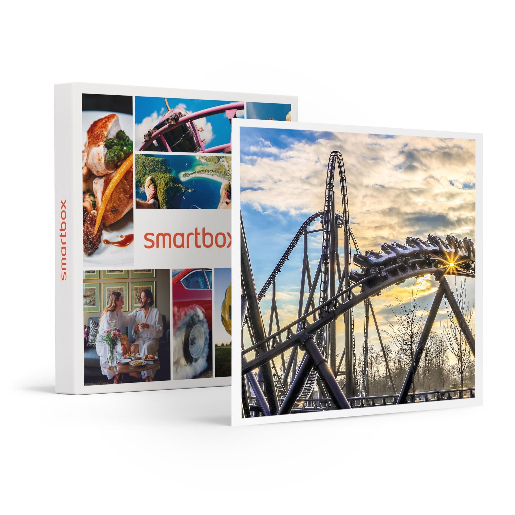 Voir la diapositive 1 : Smartbox Entrée à Walibi Belgium en 2025 pour 1 adulte et 1 enfant - Coffret Cadeau Sport & Aventure