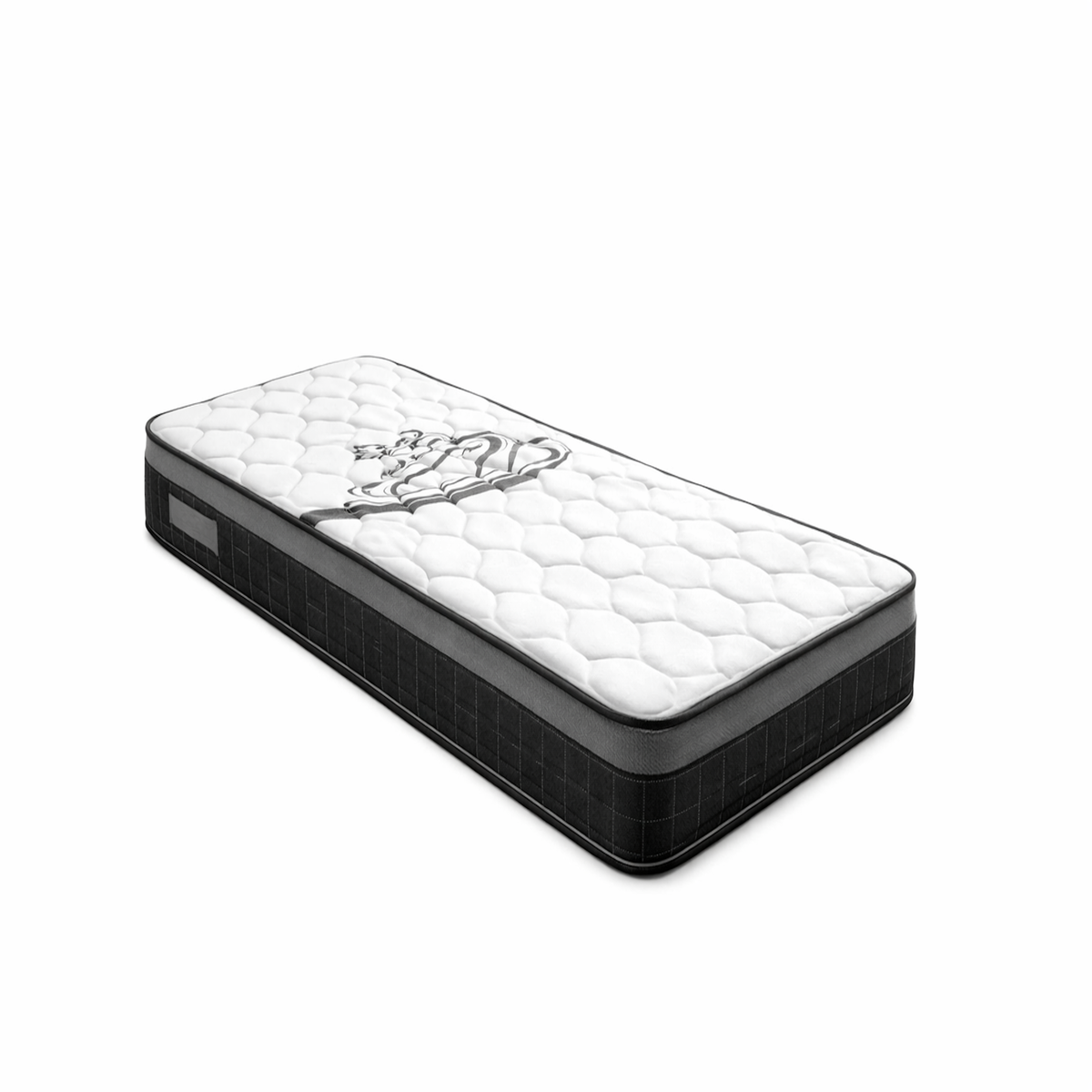 PROVENCE LITERIE Ensemble Sommier Tapissier et Matelas Soutien Ferme Mousse