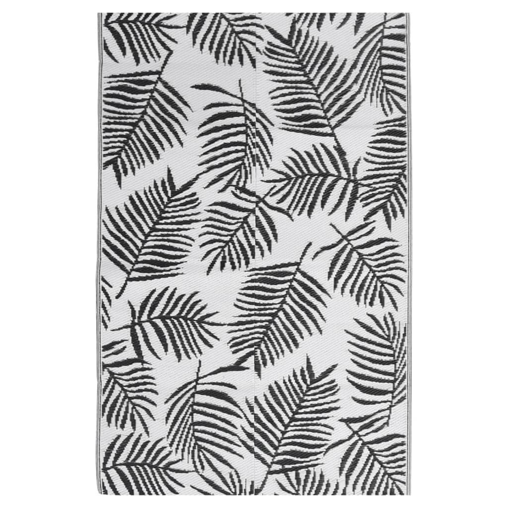 Voir la diapositive 2 : VIDAXL Tapis d'exterieur ARAKIL Noir 140x200 cm PP
