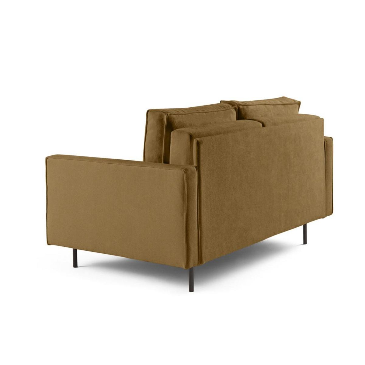 LISA DESIGN Charlie - canapé droit 2 places - en tissu