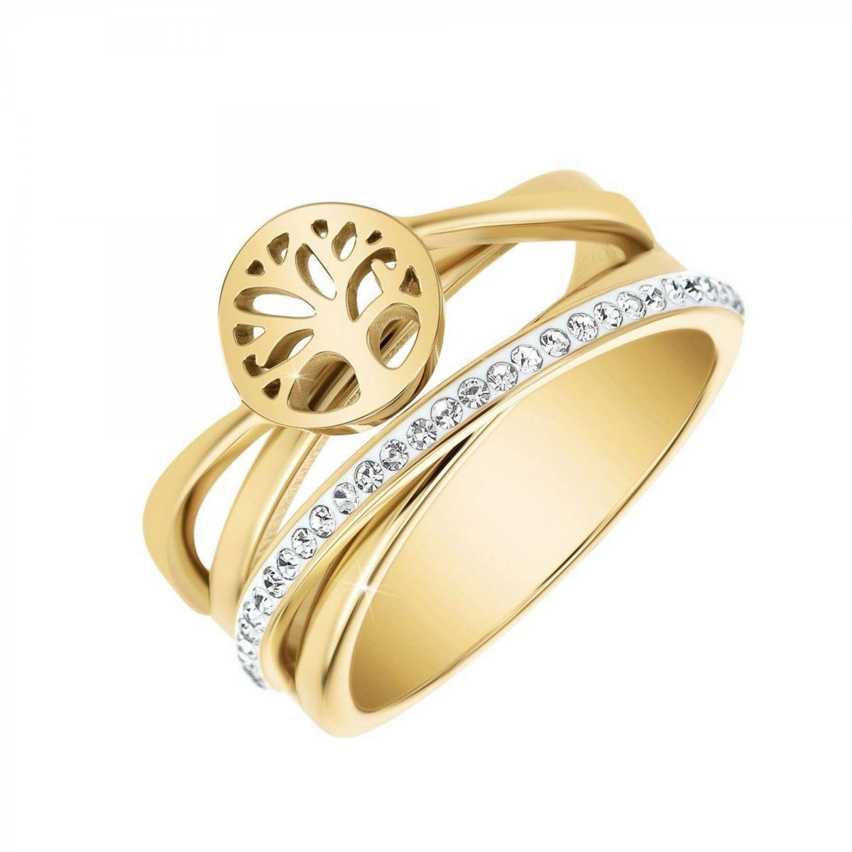 SC BOHEME Bague arbre de vie taille 54 SC Bohème ornée de cristaux scintillants