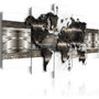 Voir la diapositive 1 : Paris Prix Tableau Imprimé  Metal World Map II