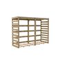 Voir la diapositive 2 : Forest Style Bûcher - Bois traité autoclave - 3,4m3 - COLOMBUS XL