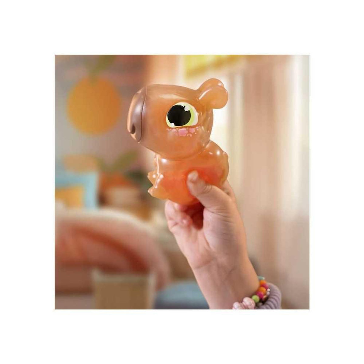 GOLIATH Animagic - GOLIATH - Let's Glo Capybara - Animal intéractif - Marron